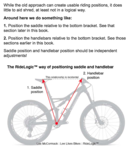 Thoughts on Classic and Modern Mountain Bike Fit nuxx