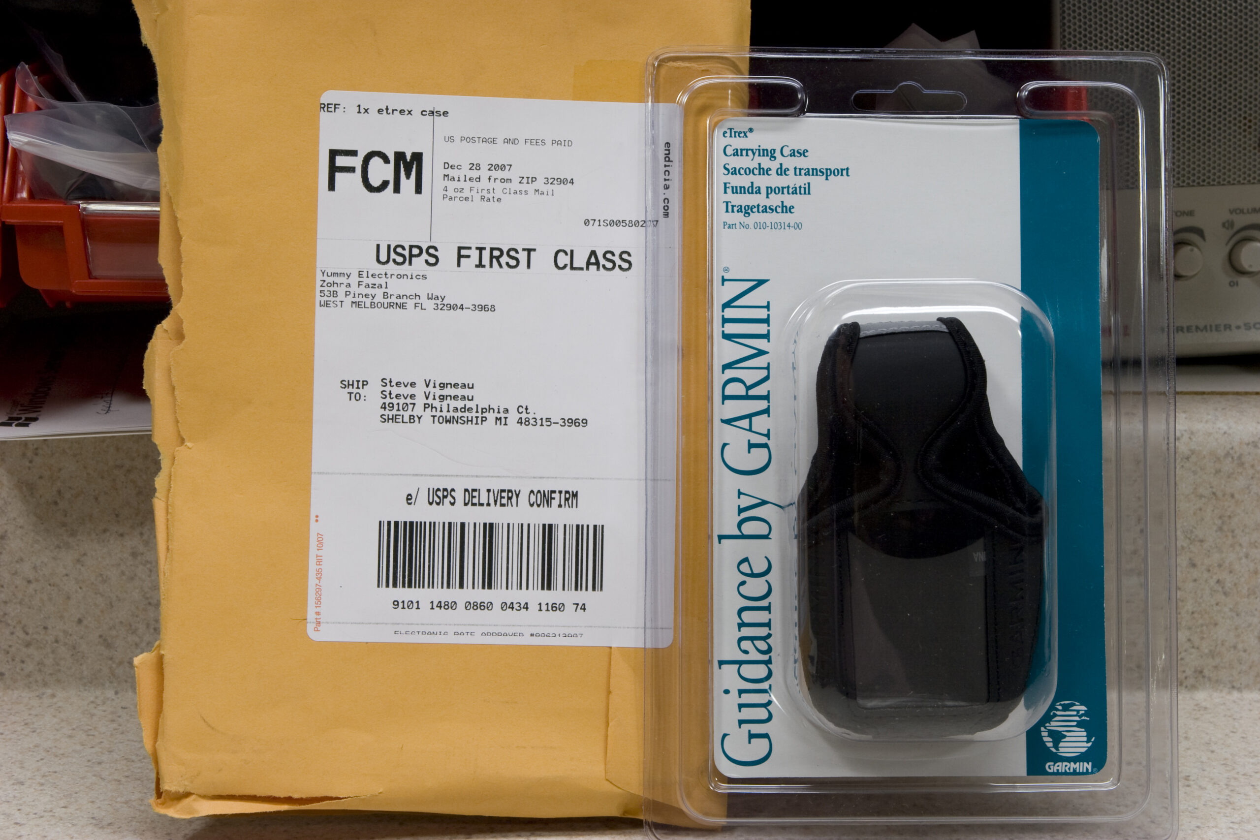 Wrongly shipped item...
