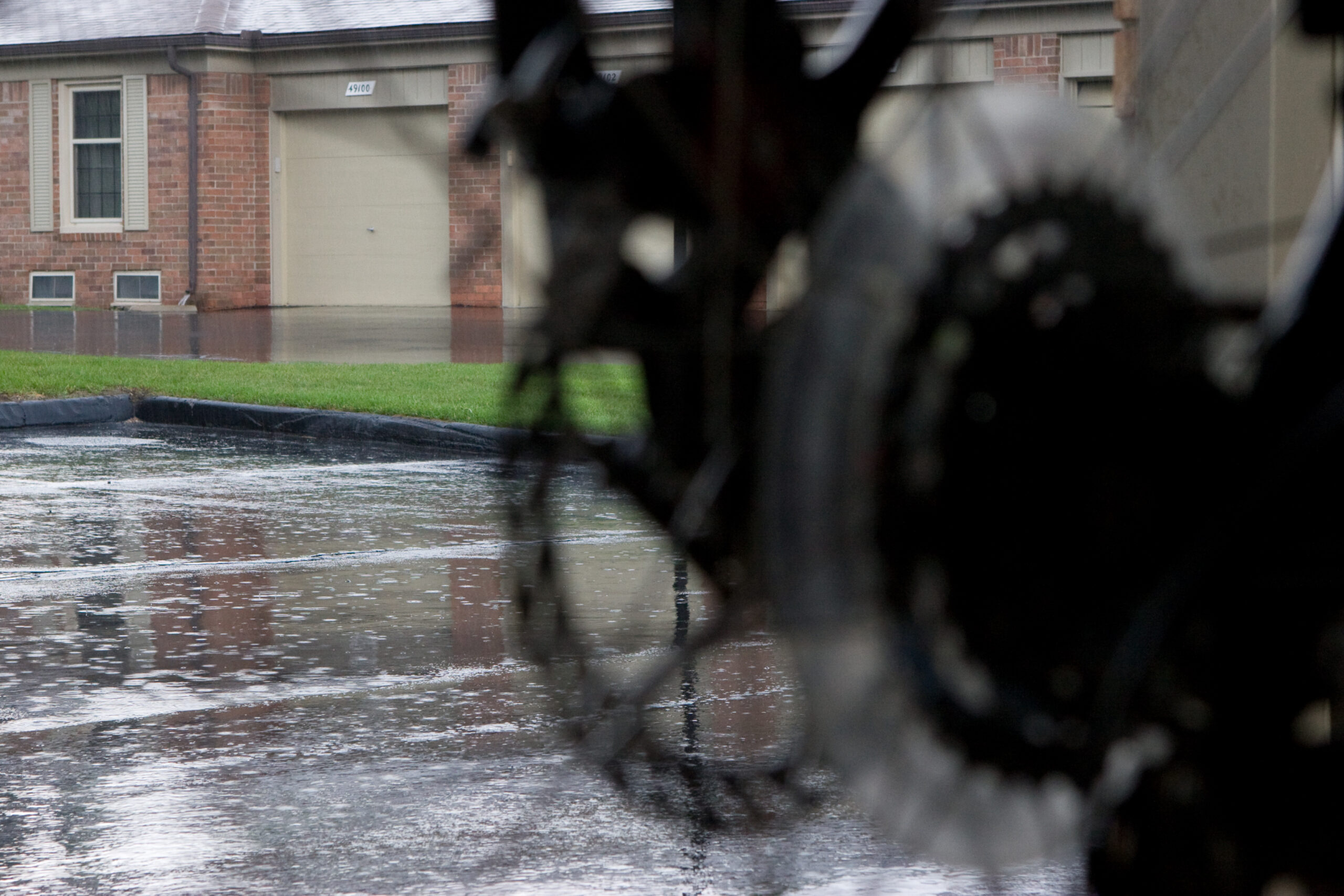 Rain on the morning of 21-June-2008, right when I'm supposed to be leaving for a bike ride.