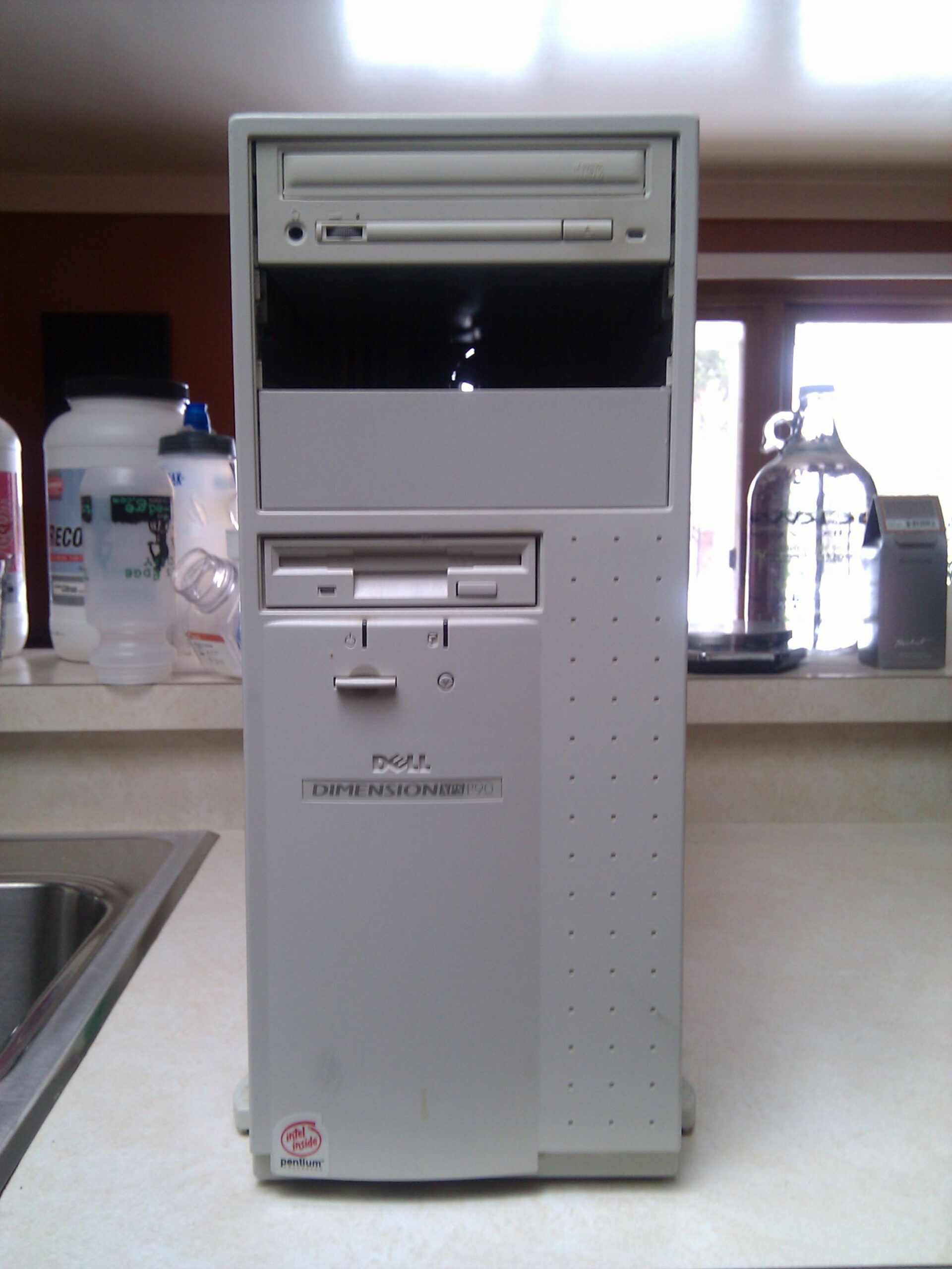 Dell Dimension XPS P90, the first computer that I purchased for myself.