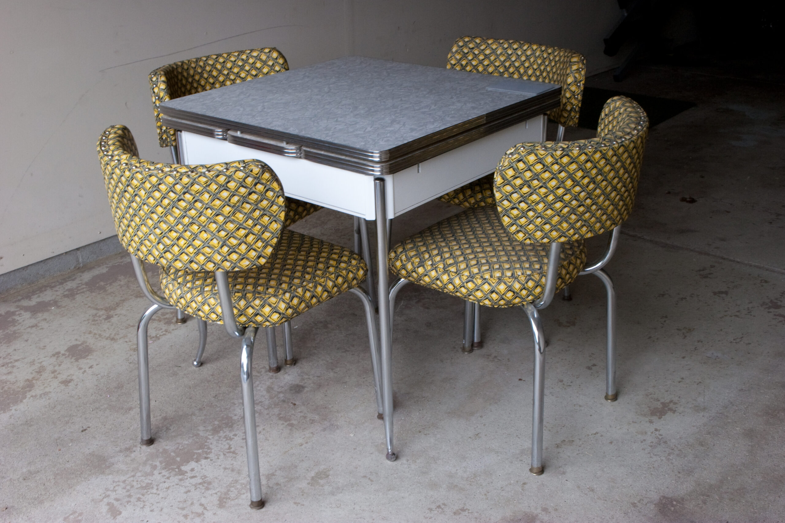 Metal Masters Table and Chairs #1
