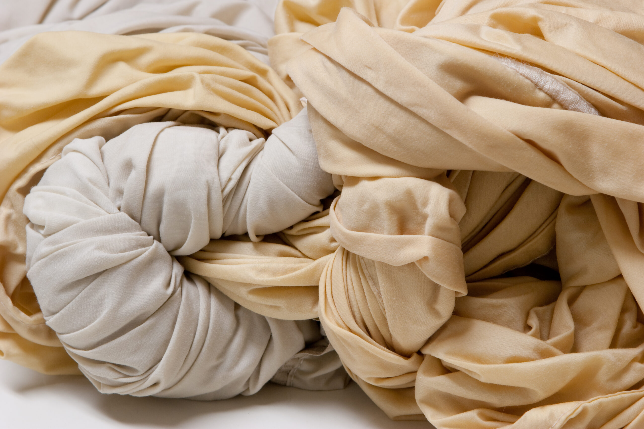Whenever I wash sheets they become twisted into long ropes. This is a hassle.
