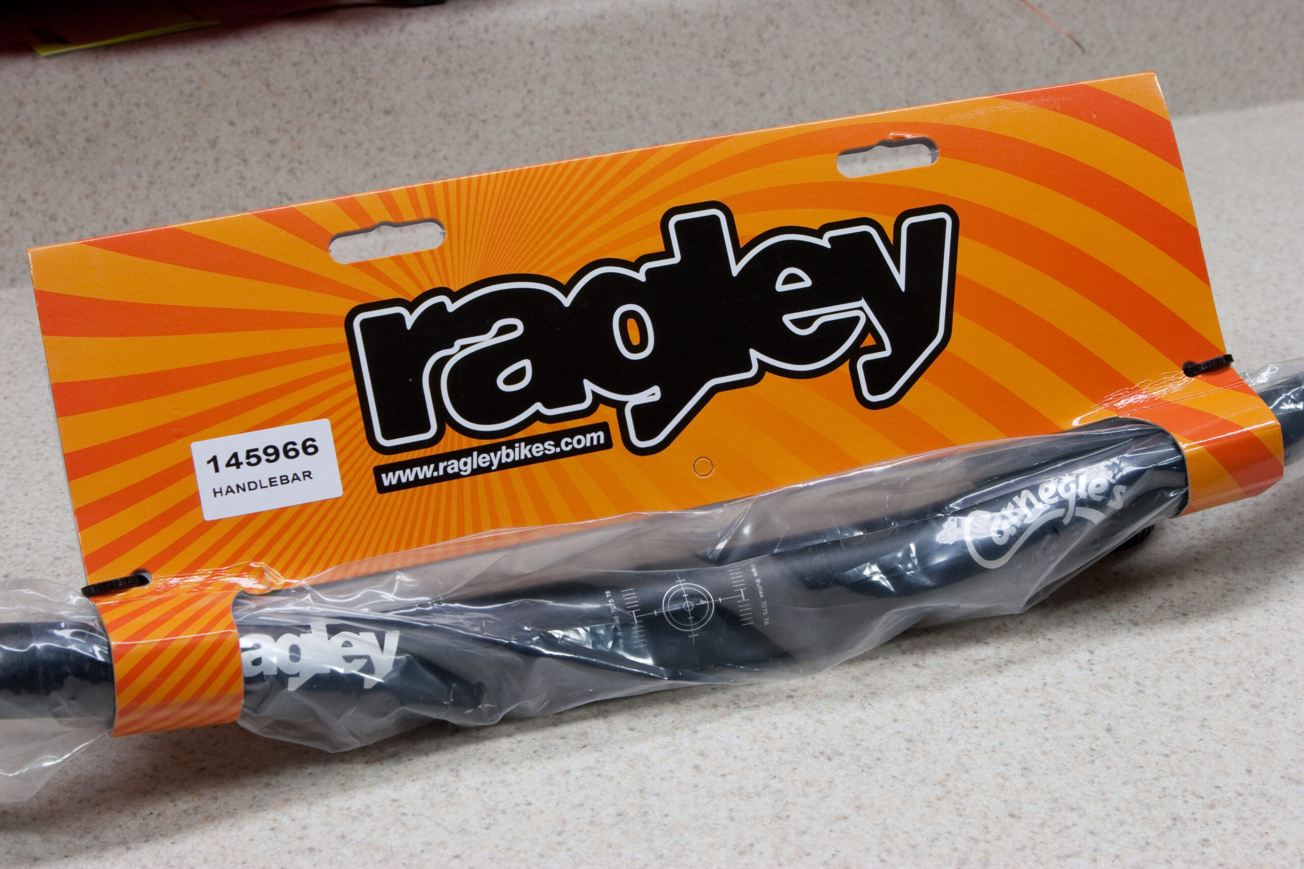 Ragley Carnegie's Bar, in original packaging, purchased from Chain Reaction Cycles.
