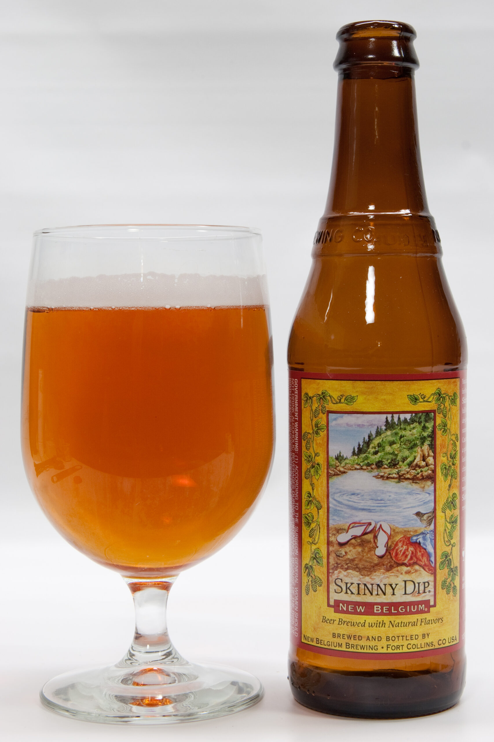 New Belgium's Skinny Dip. I like this. It'd be great in the summer.