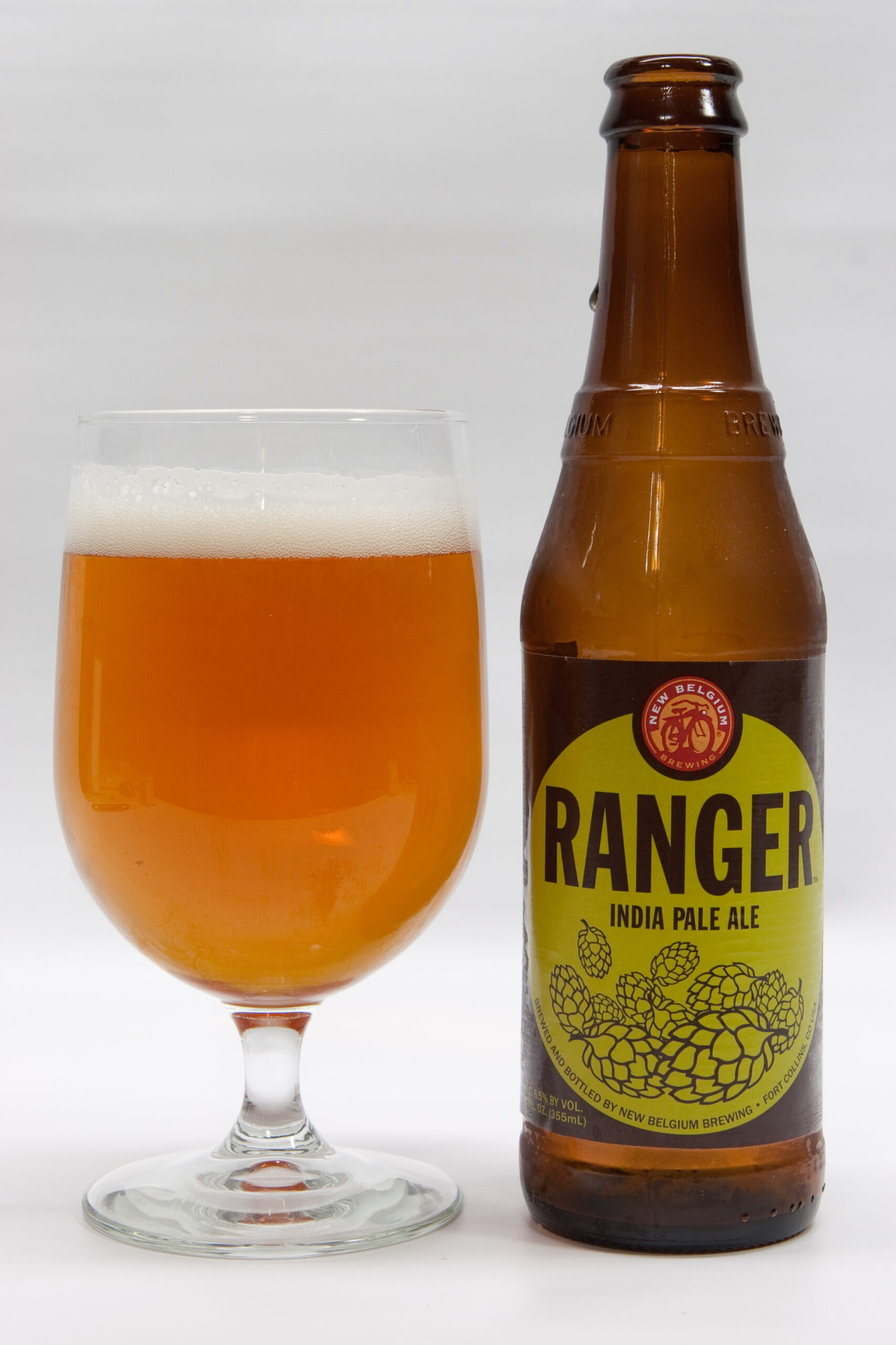 New Belgium's Ranger India Pale Ale.