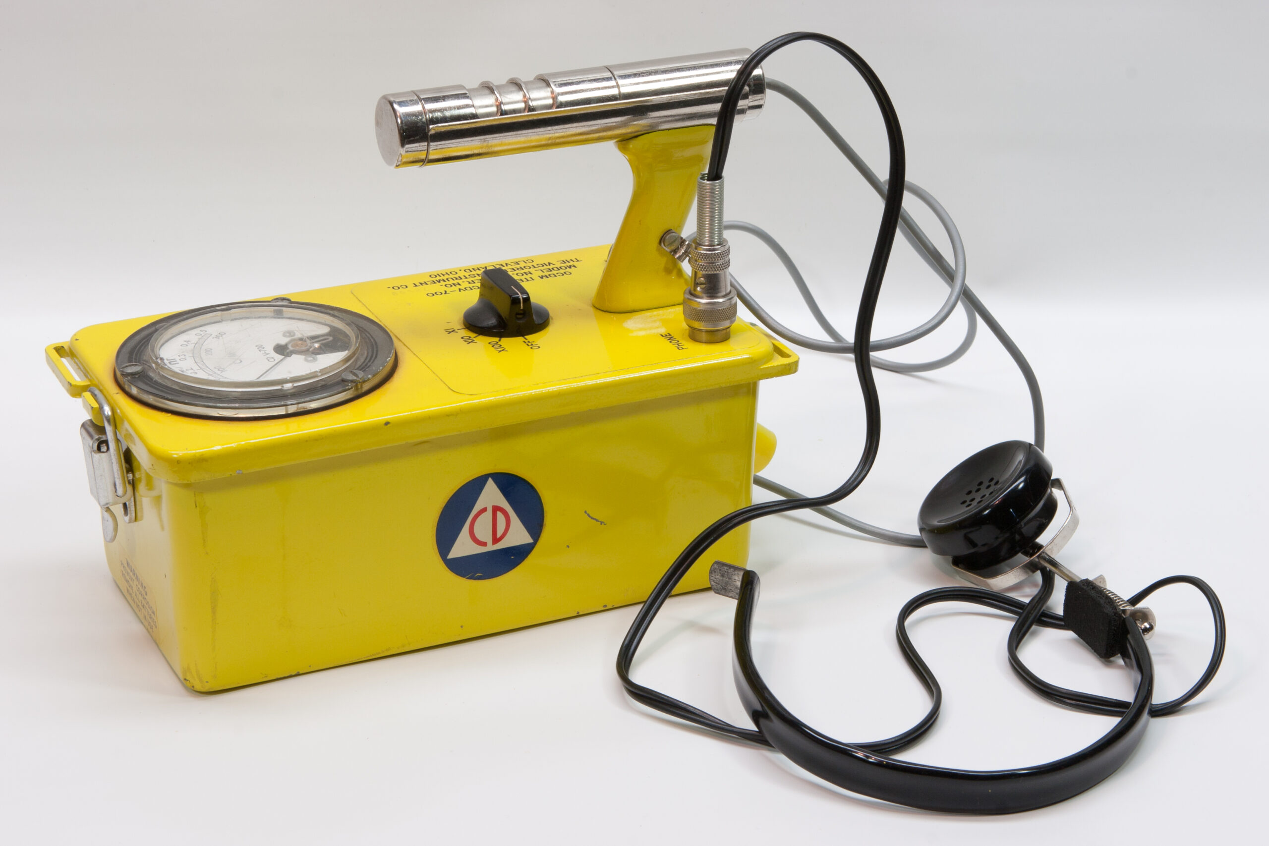 CDV-700 Geiger counter after fixing the headphone jack and using it for some basic radiation surveys around the house.