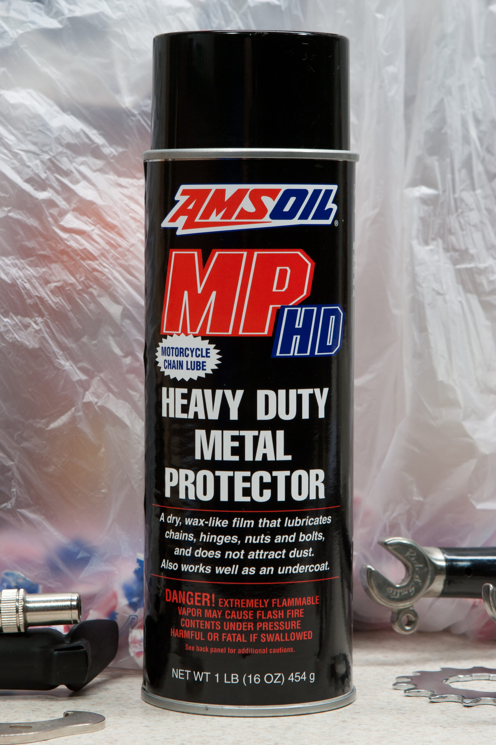 Amsoil MPHD Heavy Duty Metal Protector, to be used inside of steel bicycle frames.