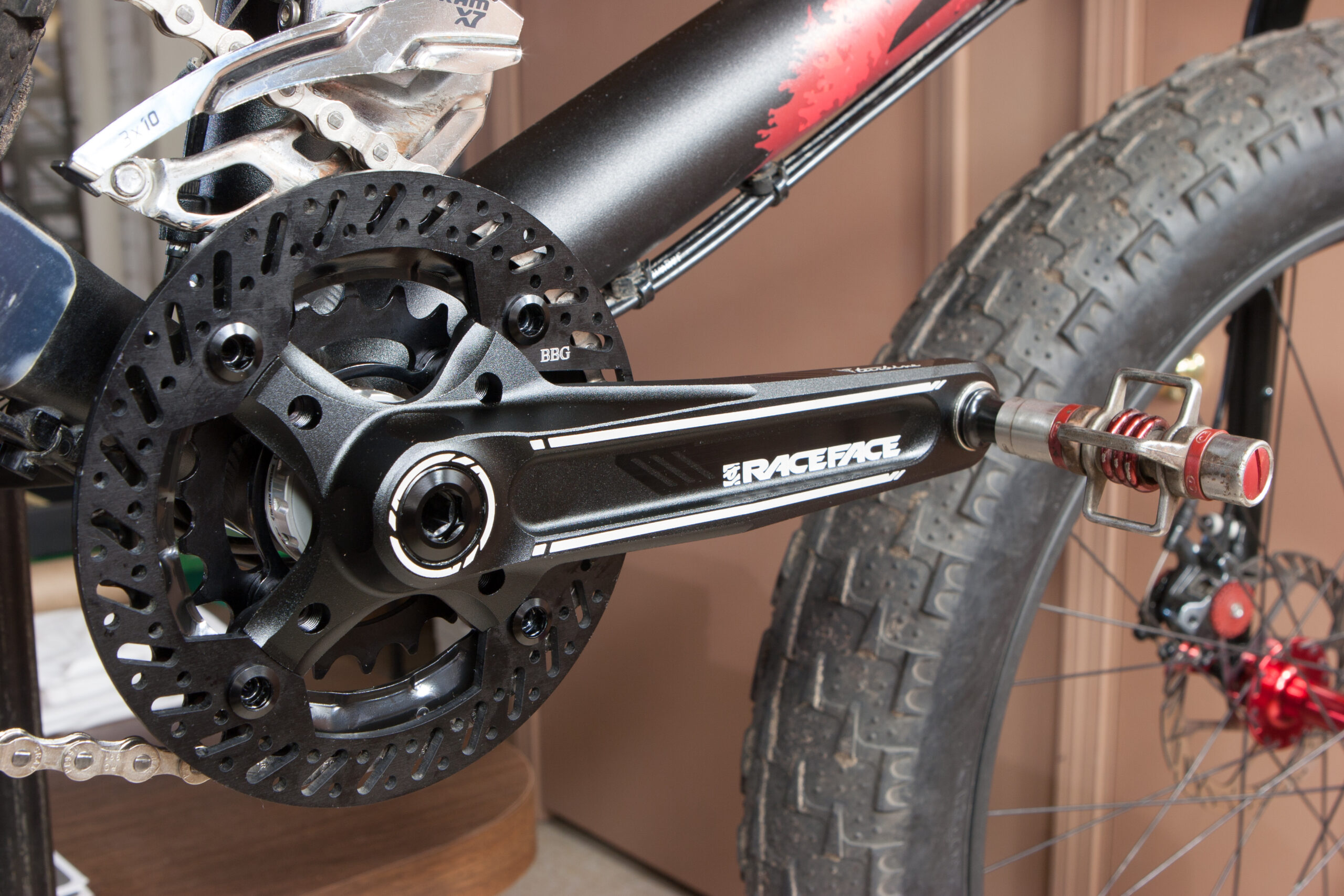 Race Face Turbine Fatbike crankset installed on 2012 Salsa El Mariachi 2.
