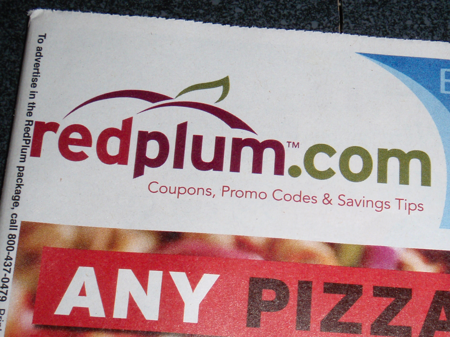 Logo at the top of a piece of RedPlum junk mail received today.