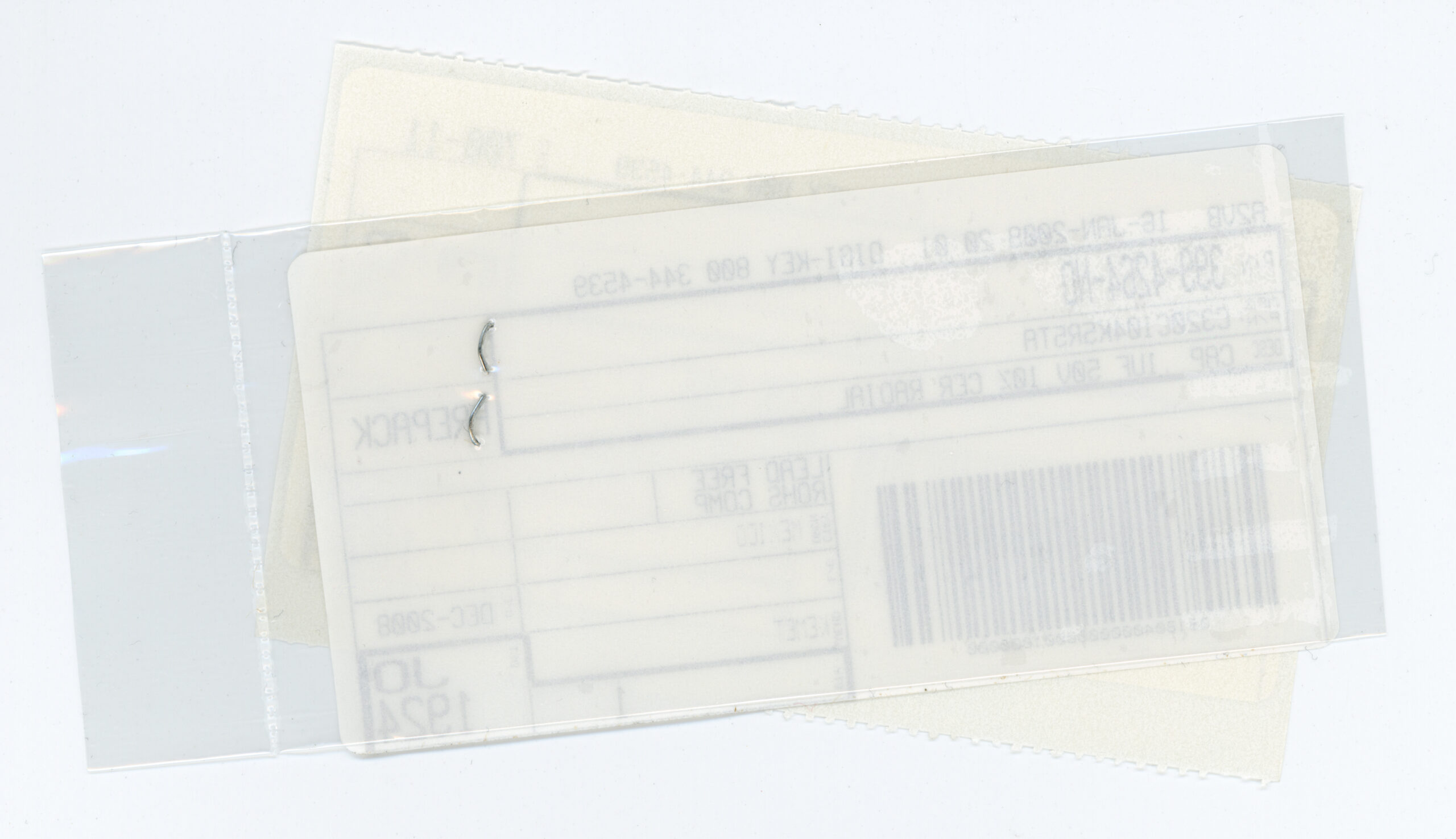 Digi-Key mis-shipped me a part. This bag was supposed to contain a small Kemet capacitor.